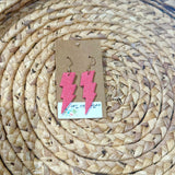 Electric Pink Earrings