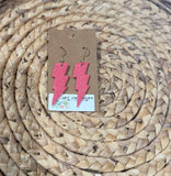 Electric Pink Earrings