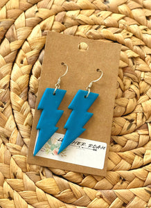 Electric Blue Earrings